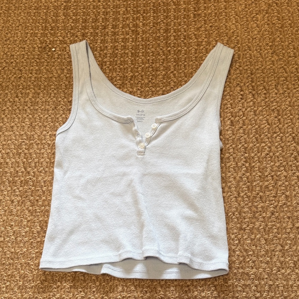 Blue brandy melville tank top